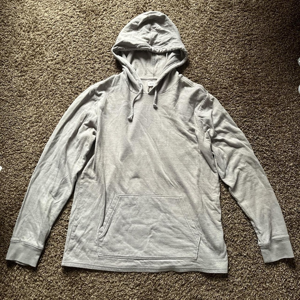 Grey casual hoodie